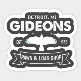 Gideons Pawn & Loan Shop Magnet