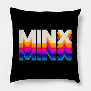 4 Letter Words - Minx Pillow