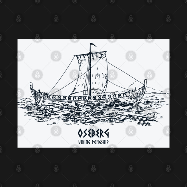 Oserberg Viking Ship by Lakeric