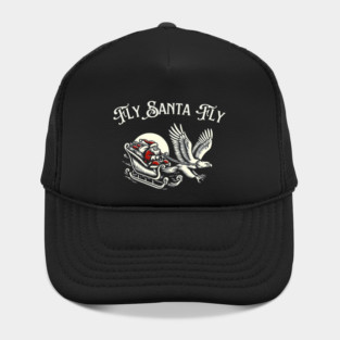 Fly Santa Fly - Philadelphia Eagles Christmas Hat