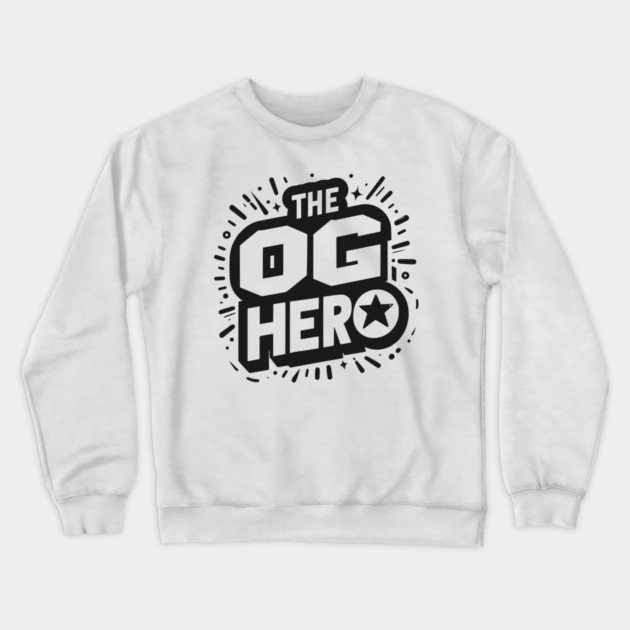 The OG Hero Crewneck Sweatshirt by Frank Ring