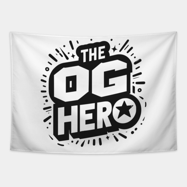 The OG Hero Tapestry by Frank Ring