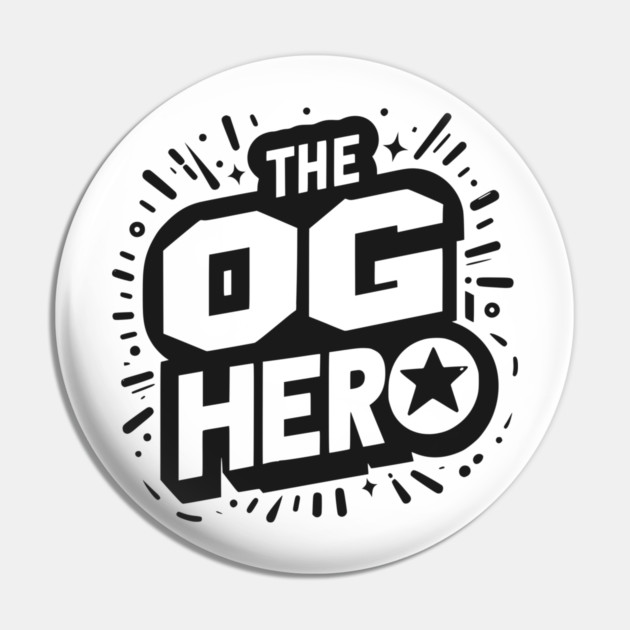 The OG Hero Pin by Frank Ring