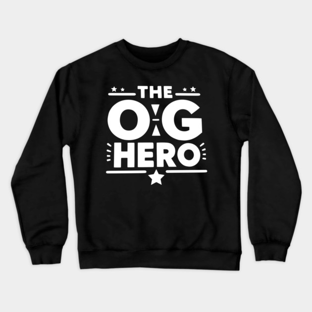 The OG Hero Crewneck Sweatshirt by Frank Ring