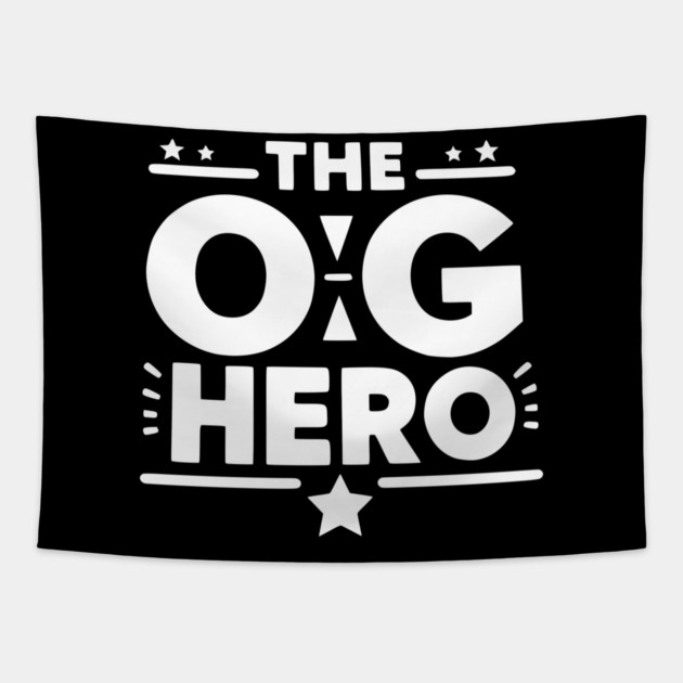 The OG Hero Tapestry by Frank Ring