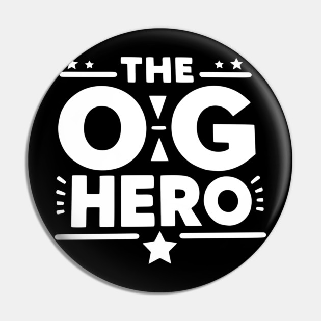 The OG Hero Pin by Frank Ring
