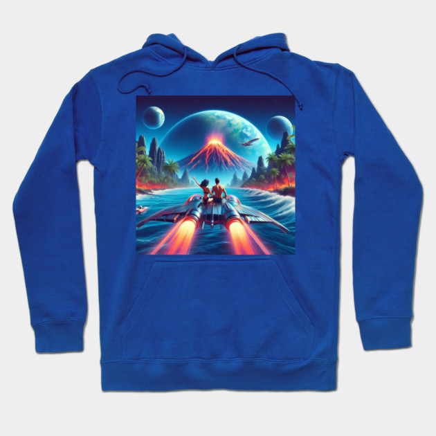 Returning to Earth (Pyrococcus) - The Surge Hoodie by Pyrococcus