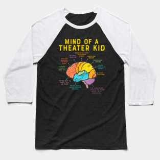 Mind of a theater kid Baseball T-Shirt