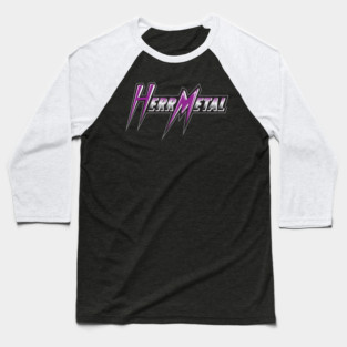 Herr Metal 2024 Logo Baseball T-Shirt