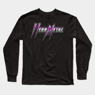 Herr Metal 2024 Logo Long Sleeve T-Shirt