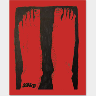 Bad Feet Posters and Art