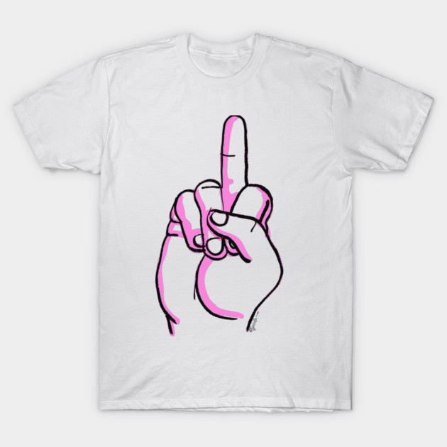 Middle Finger - JoKoBo T-Shirt by JoKoBo