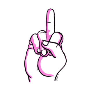 Middle Finger - JoKoBo T-Shirt