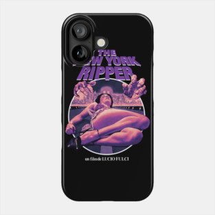 The New York Ripper, Lucio Fulci, Italian Horror Phone Case