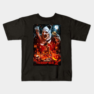 Horror Terrifier Clown Kids T-Shirt