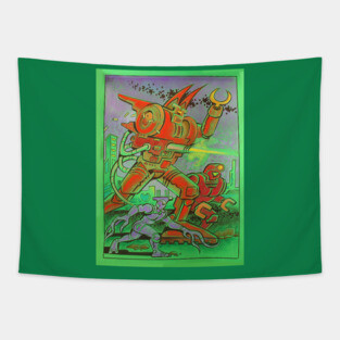 Battletech Robots Tapestry