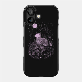 Tabby Cat's Dream - Neo Folk Boho Style Phone Case