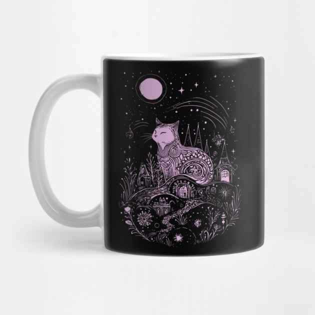 Tabby Cat's Dream - Neo Folk Boho Style by TuncGK