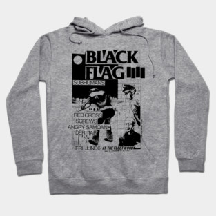 Black Flag / Subhumans / Red Cross / Angry Samoans Hoodie