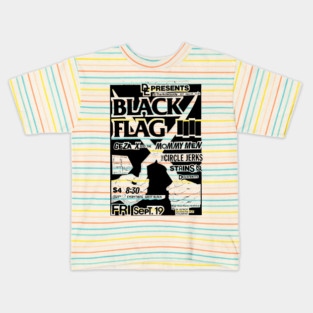Black Flag / Circle Jerks / Stains / Descendents Kids T-Shirt