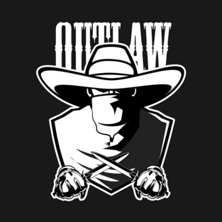 Outlaw Knife man T-Shirt