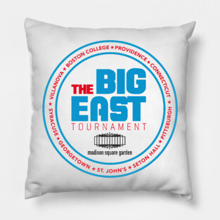 Vintage College Basketball Tournament Pillow