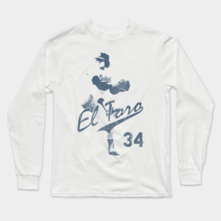 Fernando Valenzuela 34 Long Sleeve T-Shirt