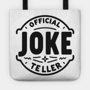 Official Joke Teller Tote