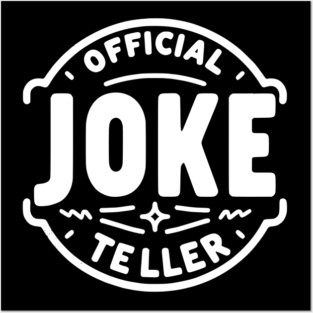 Official Joke Teller Posters and Art