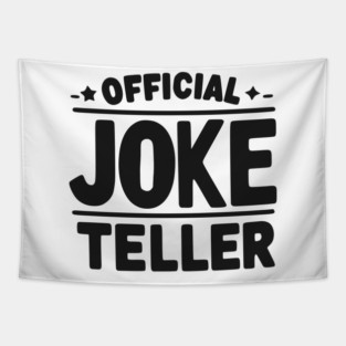 Official Joke Teller Tapestry