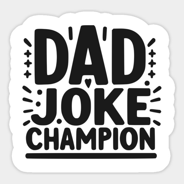 Dad Joke Champion Magnet by Frank Ring