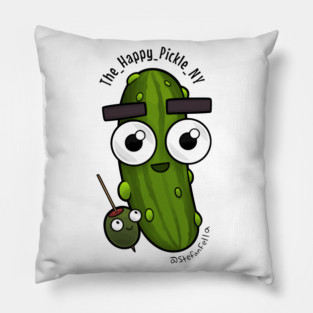 Happy Pickle Buddy Pillow