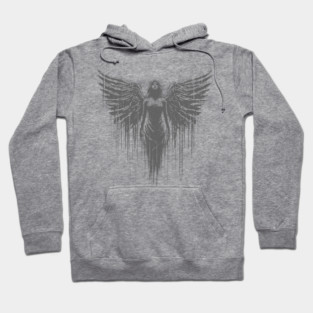 Angel Print Hoodie
