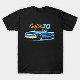 1972 Custom 10 – Classic Chevy Truck Art T-Shirt