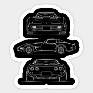 1979 Corvette C3 Sticker