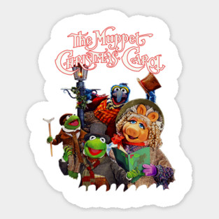Muppet Christmas Carol Sticker