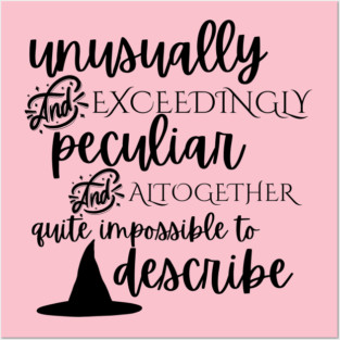 Wicked Peculiar Posters and Art