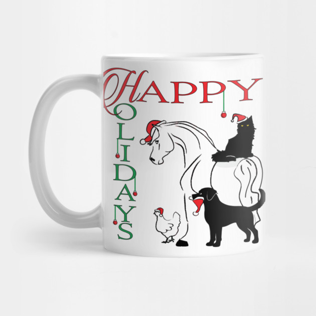 Happy Holidays! Multiple Animals! by DickinsonDesign