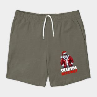 Skibidi Rizzmas Christmas Rizz Santa Claus Charisma Kid Xmas Shorts
