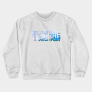 NIAGARA FALLS - Ontario Canada Perfect Day Winter Ice Crewneck Sweatshirt