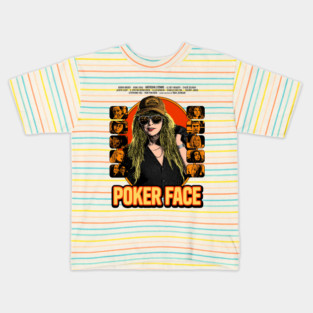 Poker face Kids T-Shirt