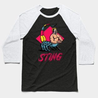 Man Named Sting Baseball T-Shirt