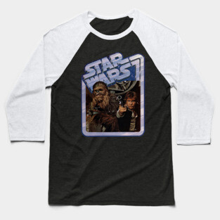 Chewy Han Solo Star Wars Baseball T-Shirt