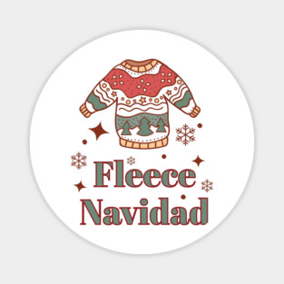 Fleece Navidad Magnet