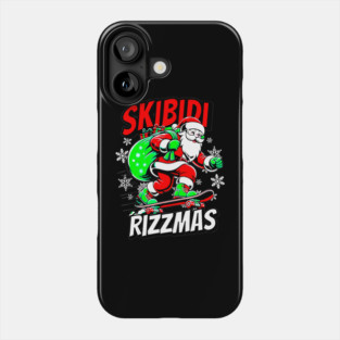 Skibidi Rizzmas Merry Christmas Women Men Kids Phone Case