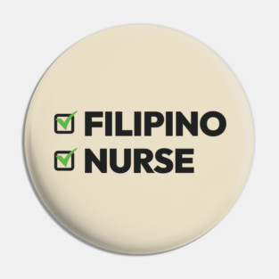 Filipino Nurse Pin