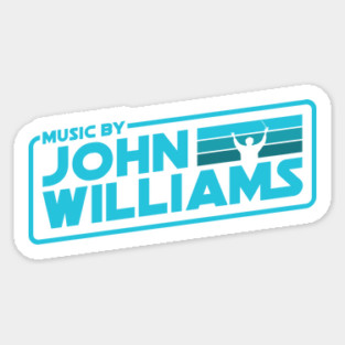 Music By John Williams Sticker