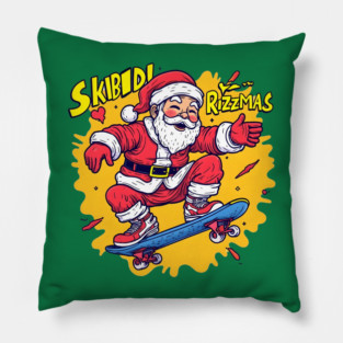 Skibidi-Rizzmas Pillow
