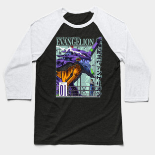 Evangelion Baseball T-Shirt