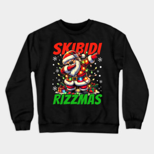 Skibidi Rizzmas Crewneck Sweatshirt